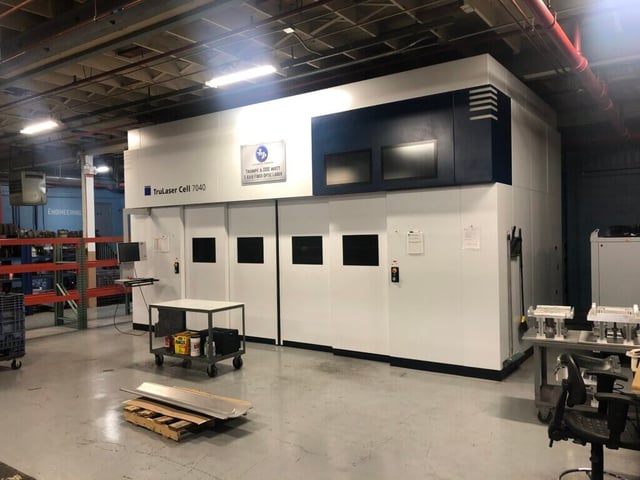 TRUMPF TruLaser Cell 7040 | Jones Metal Products | West Lafayette OH